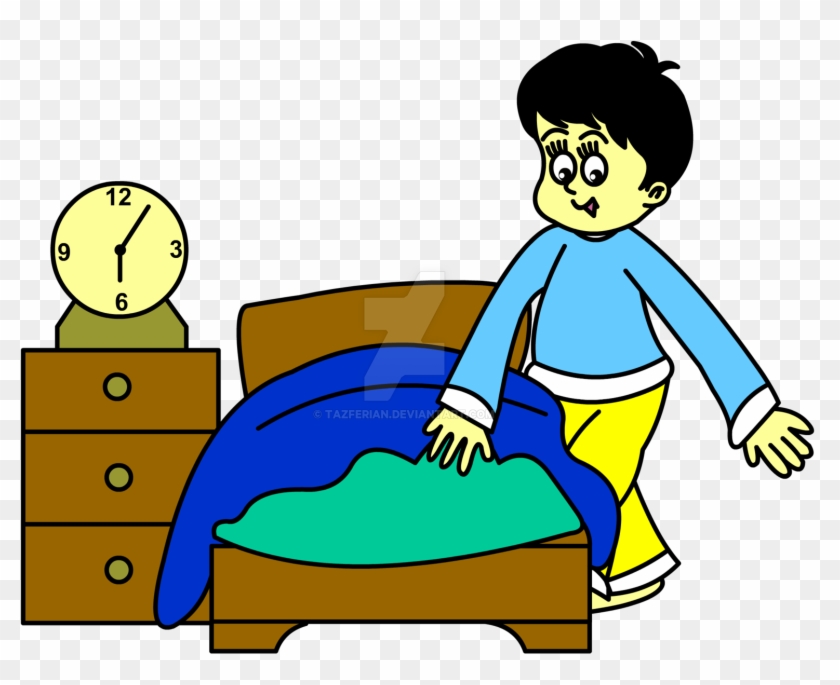 i go to bed clipart