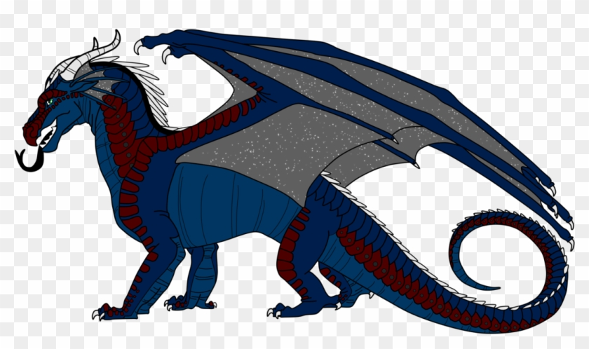 Night/sky/rainwing For Biight By Lunarnightmares981 - Wings Of Fire Nightwing #894238