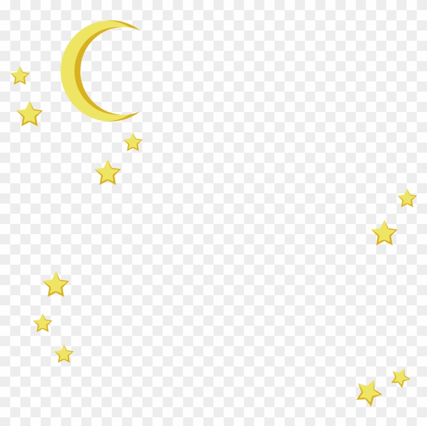 Yellow Area Pattern - Night Sky #894248