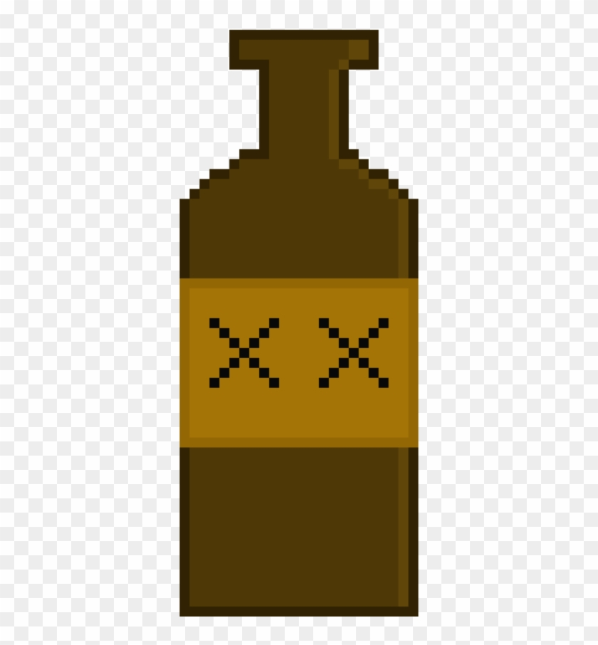 Beer Bottle Pixel By Dr-morgan47 - Beer #894270