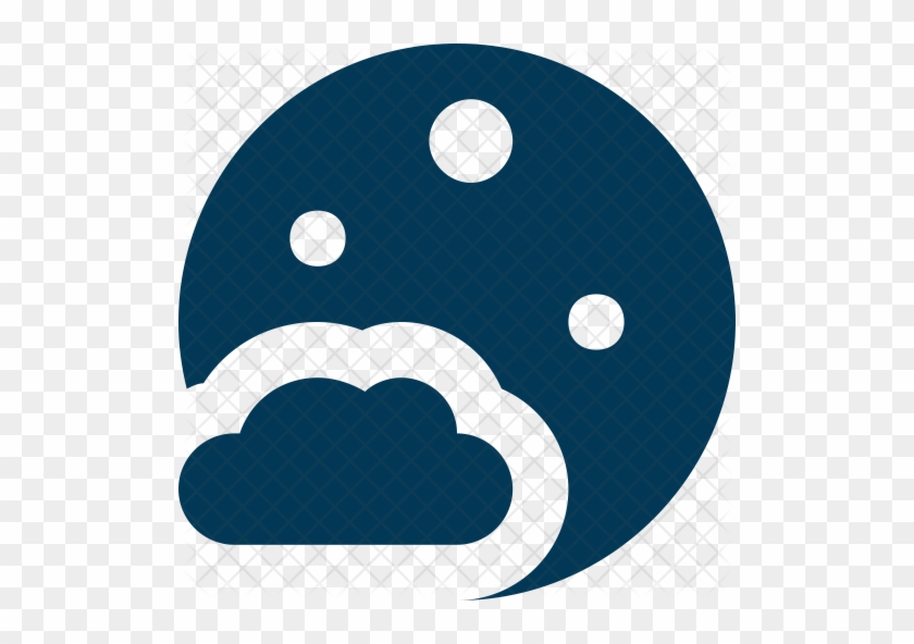 Nighttime Icon - Circle #894349