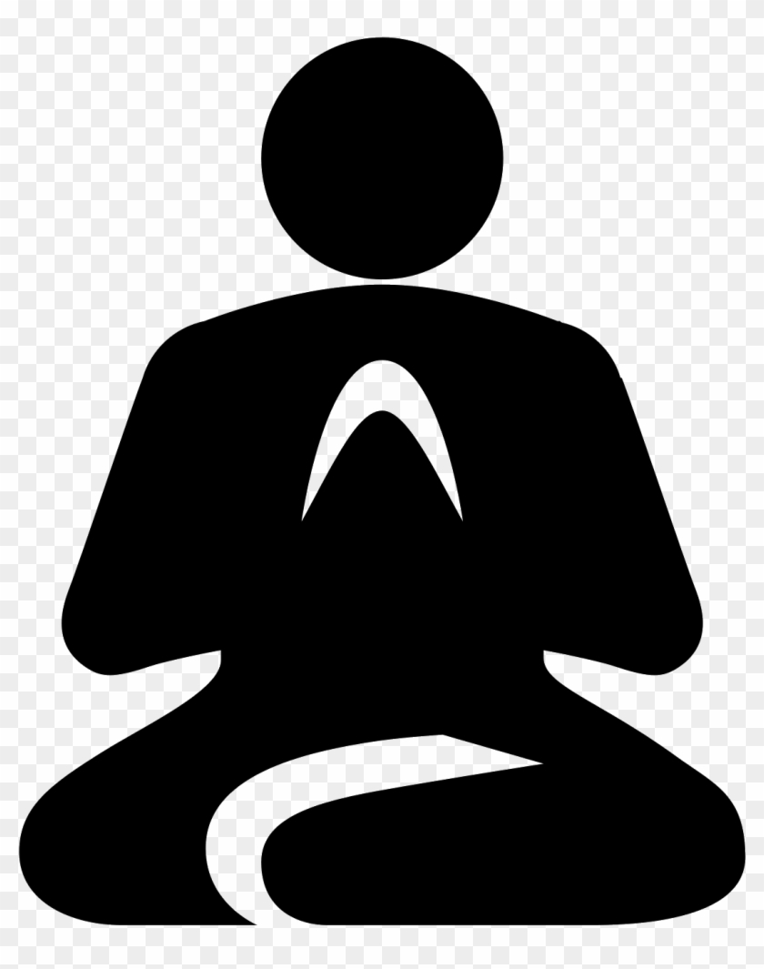 This Is A Picture Of A Person That Looks To Be Meditating - Meditation Icon #894386