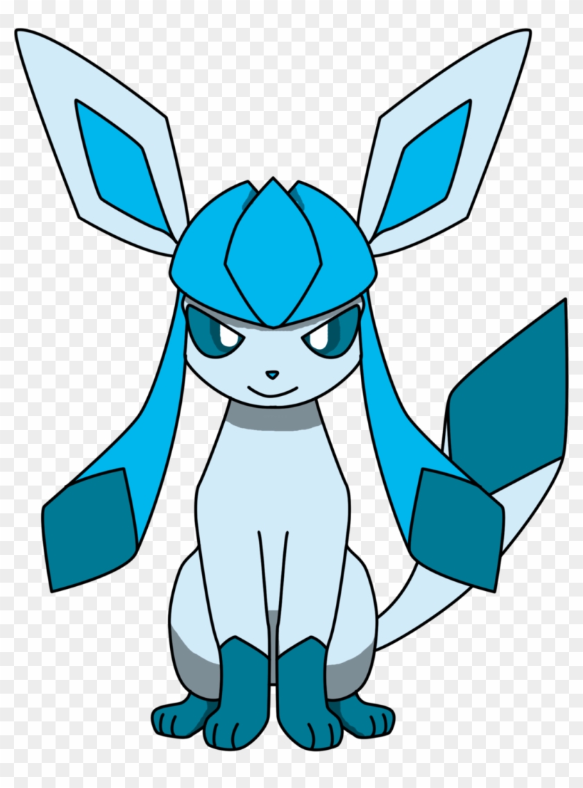 Glaceon Sitting Png By Proteusiii Glaceon Sitting Png - Pokemon Glaceon #894420