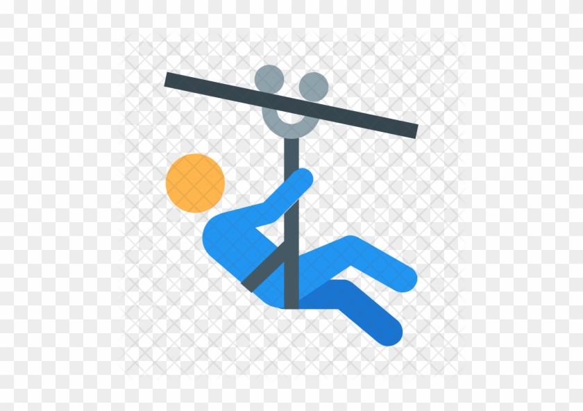 Zip-line Icon - Zipline Icon Png #894429