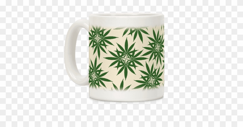 Leaf Pattern Coffee Mug - Beer Stein #894436