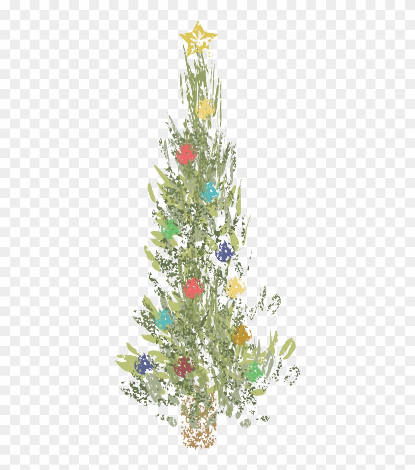 Xmas Tree Christmas Tree Clipart Illustration - Christmas Ornament #894446