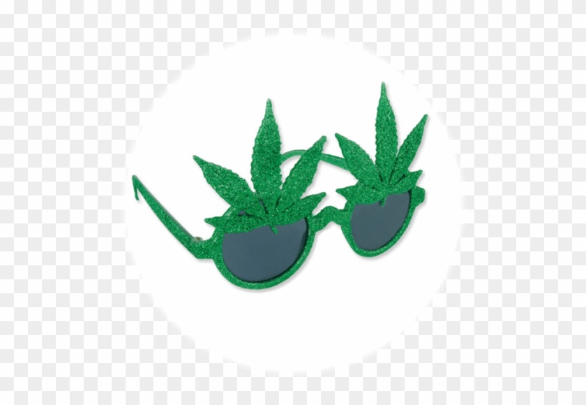 Weed Leaf Sunglasses - The High Party #894484