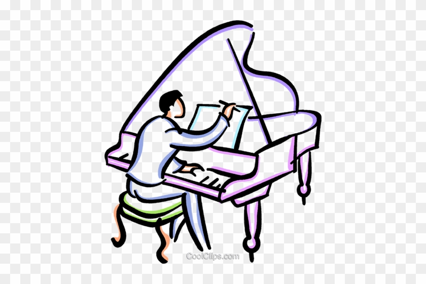 Pianisti Immagini Grafiche Vettoriali Clipart - Two Party Packages #894591