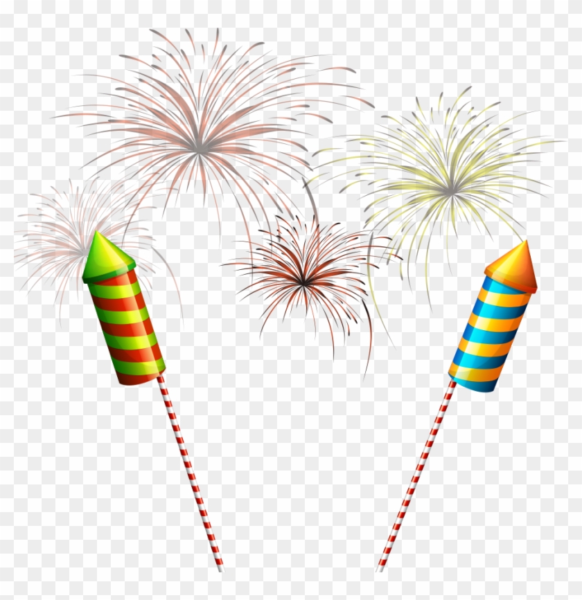 Adobe Fireworks Euclidean Vector - Cartoon Fireworks Png #894645