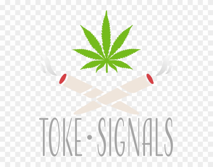 Toke Signals Logo - Marijuana Leaf #894926