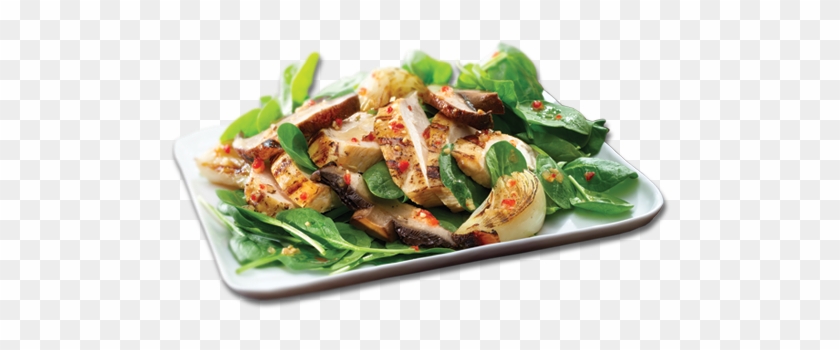 Spinachsalad Portabellochicken - Spinach Salad #895072