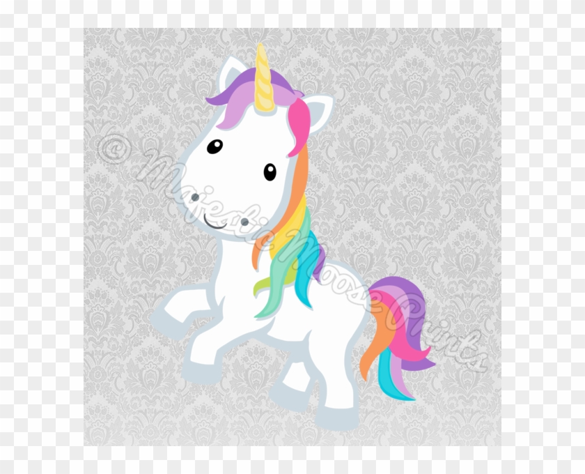 Majestic Moose Prints Rainbow Unicorn Svg - Unicorn Clip Art #895154