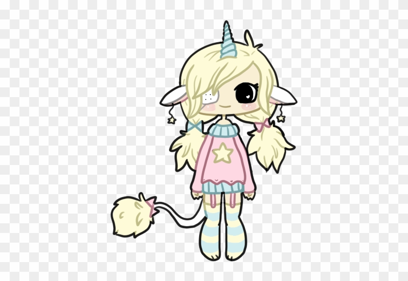 Drawing Cute Anime Unicorn Girl, Drawing Cute Anime Unicorn…