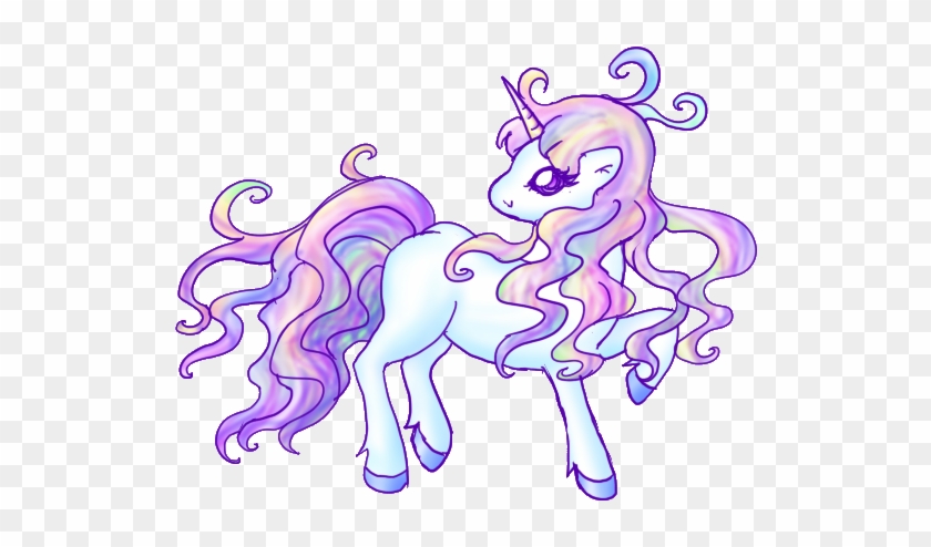 Free Cartoon Rainbow Unicorn Pictures - Cartoon #895193