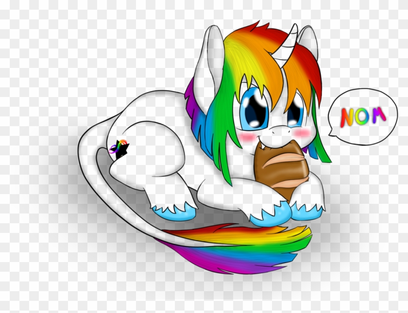 Gliconcraft, Bread, Classical Unicorn, Colored, Cute, - Cartoon #895216