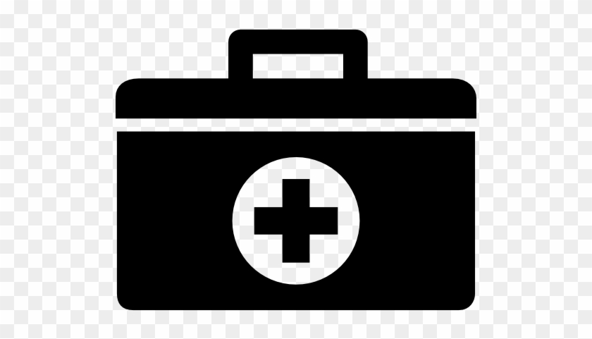 First Aid Kit Bag Free Icon - First Aid Kit Vector #895363