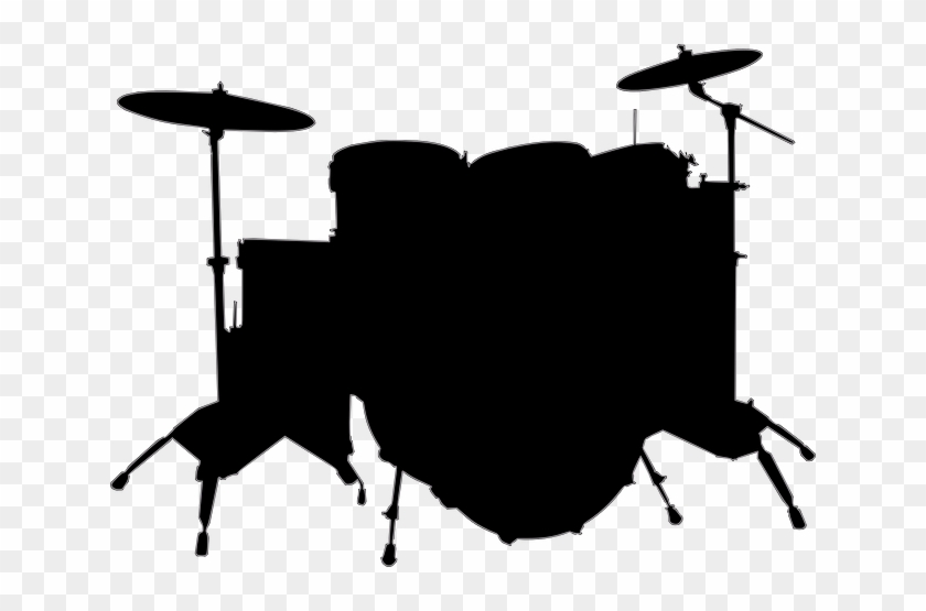 Drums - Silueta De Instrumentos Musicales #895441