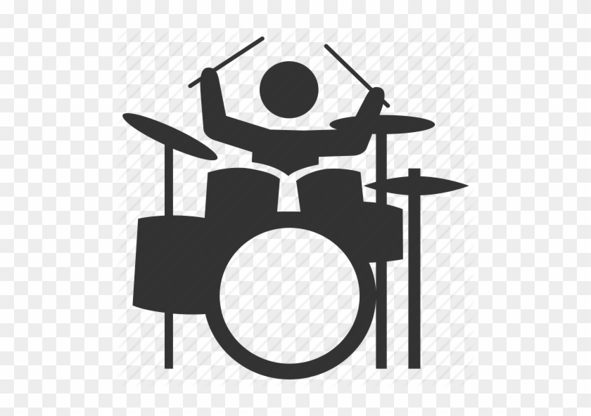 Drum Set Clipart Png For Kids - Drums Icon #895473
