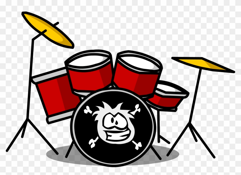 Drum Kit Sprite 003 - Cartoon Drum Set #895557