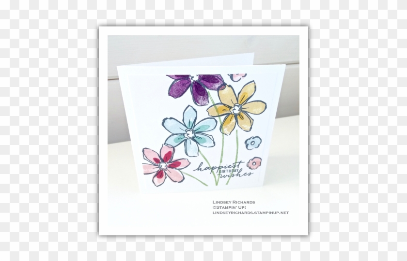 Garden In Bloom Birthday Card - Greeting Card #895592