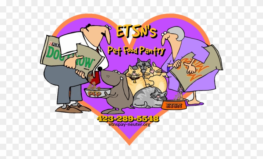 Etsn's Pet Food Pantry Program - Cartoon #895604