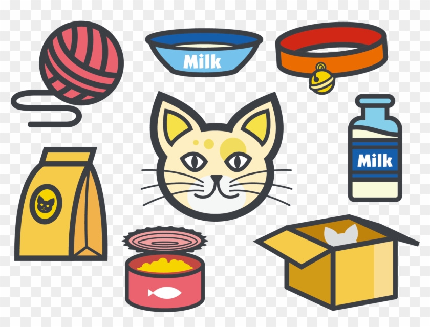 Cat Food Illustration - Cartoon Cat Food #895622
