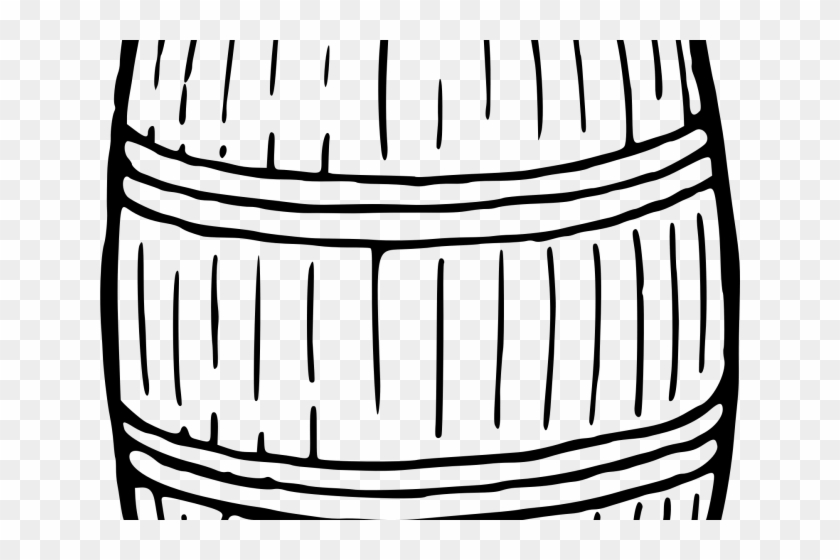 Barrel Clipart Bourbon Barrel - Barrel Drawing Png #895773