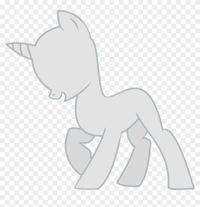 My Little Pony Horse Twilight Sparkle Unicorn - My Little Pony Unicorn Outline #895863
