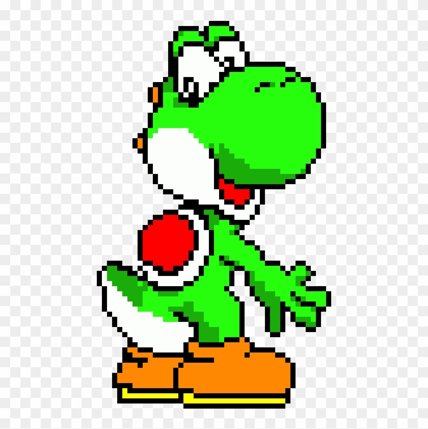 Big Yoshi Pixel Art - Yoshi Pixel Art #895886