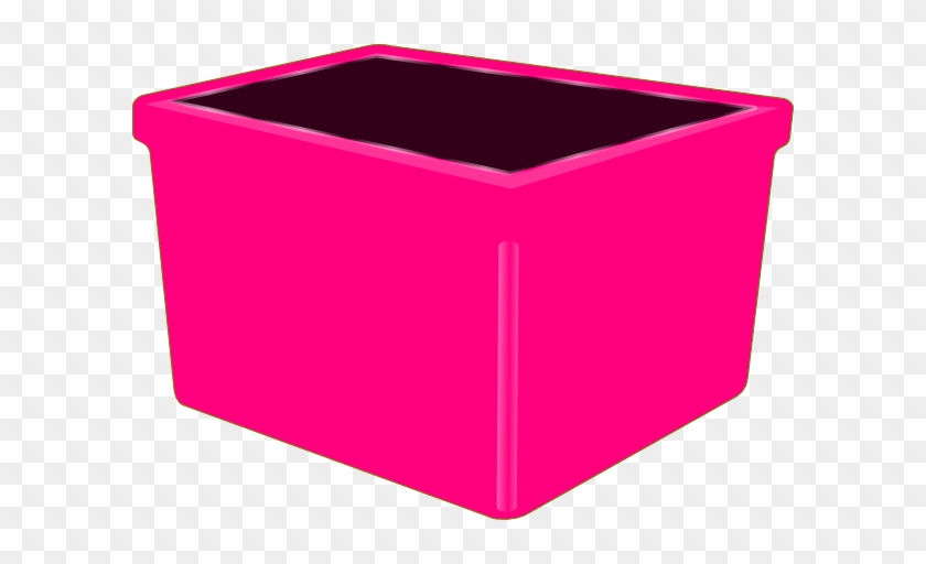 Pink Bin Clip Art - Pink Bin Clipart #895899