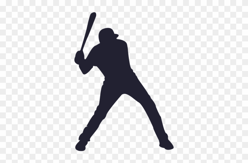 Baseball Player Silhouette - Baseball Silhouette Png #895907