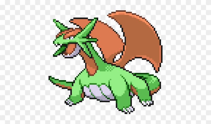 Salamence Pixel Art #895933.