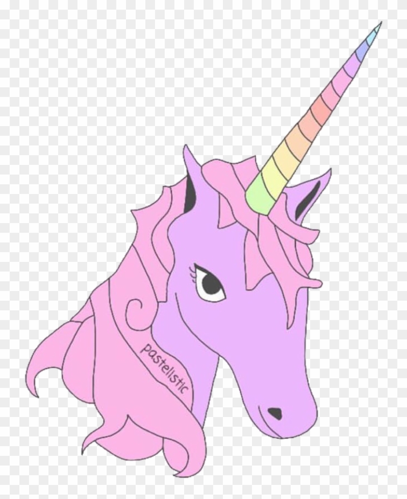 Winged Unicorn Clip Art - Unicorn Aesthetic Tumblr Png #896015