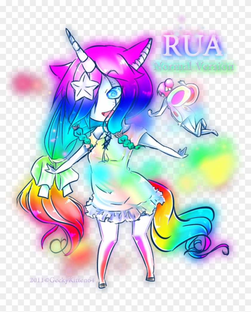 Unicorn Girl Icon By Patitodesu - Anime - Free Transparent PNG Clipart  Images Download