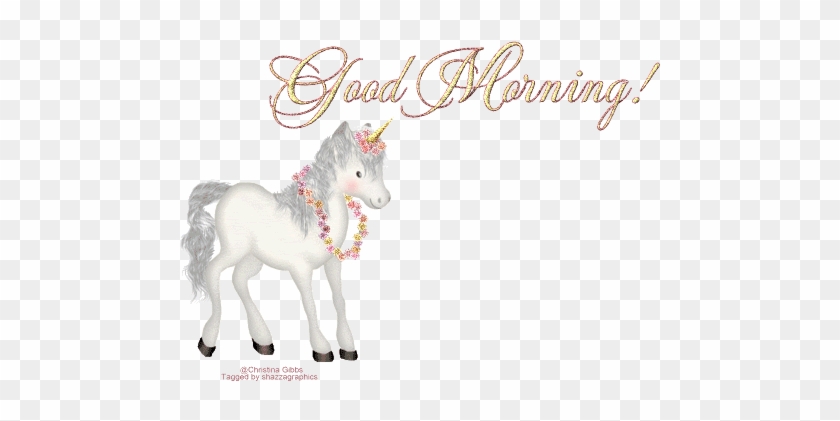 Good Morning With Unicorn #896024