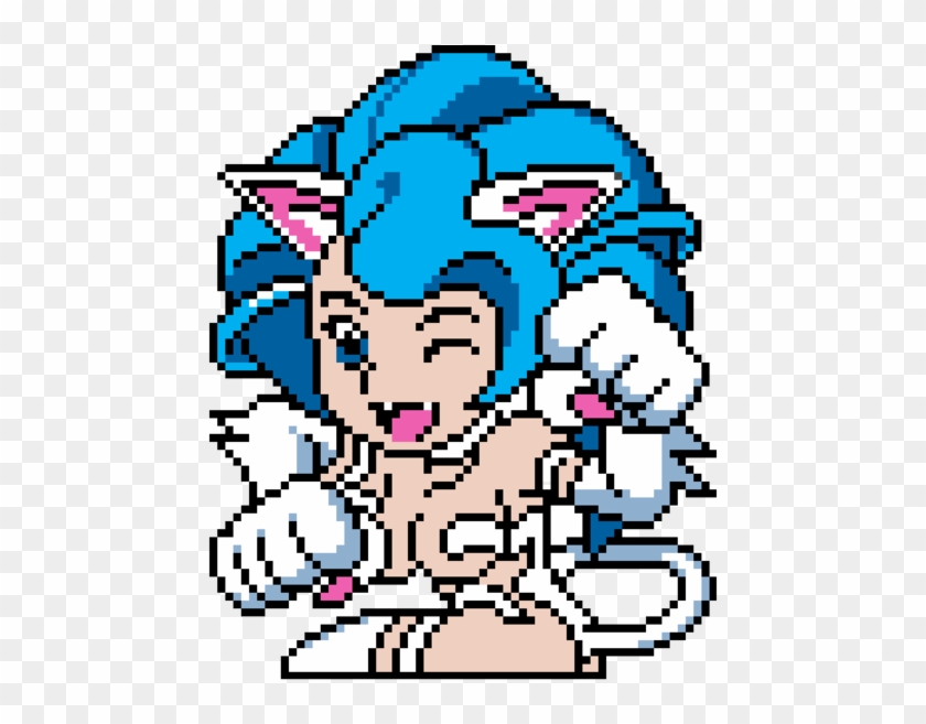 Felicia Pixel Art By Thetoxicgamer12 - Minecraft Pixel Art Template #896049