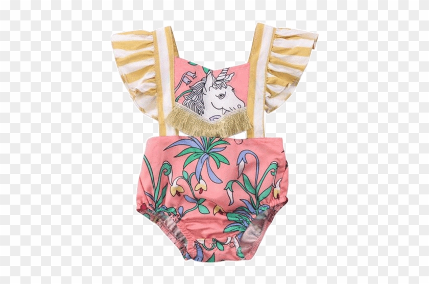 Anika Unicorn Romper - Romper Suit #896110