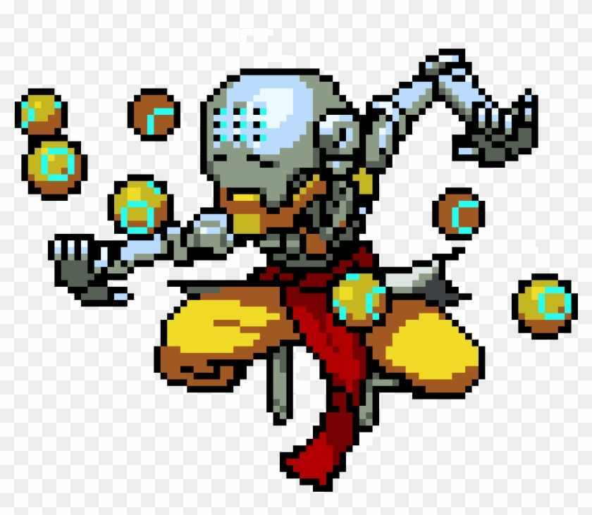 Zenyatta Pixel Art - Pixel Zenyatta #896130