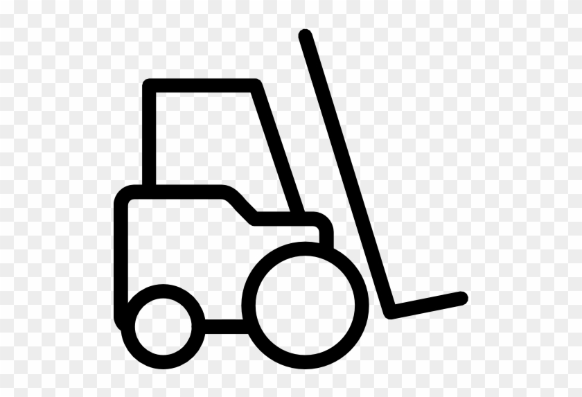 Fork Truck Icon - Forklift Icon Free #896185