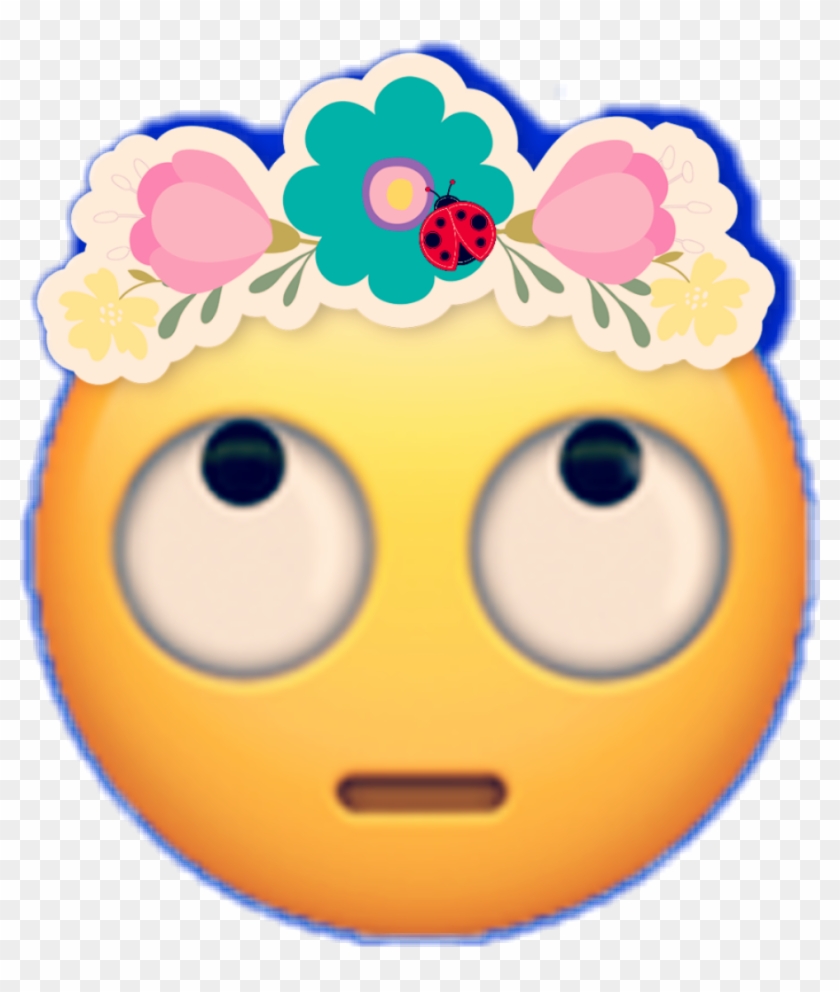 Emoji Ladybug Stckers Flowercrown ' - Emoji #896206