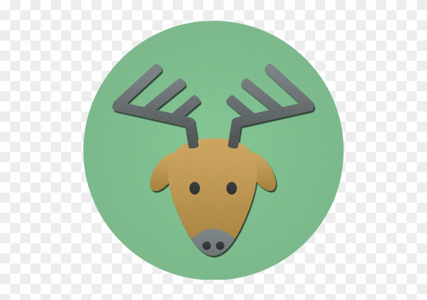 Christmas, Christmas, Deer, Reindeer, Rudolf Icon, - Deer Png Rudolf #896238