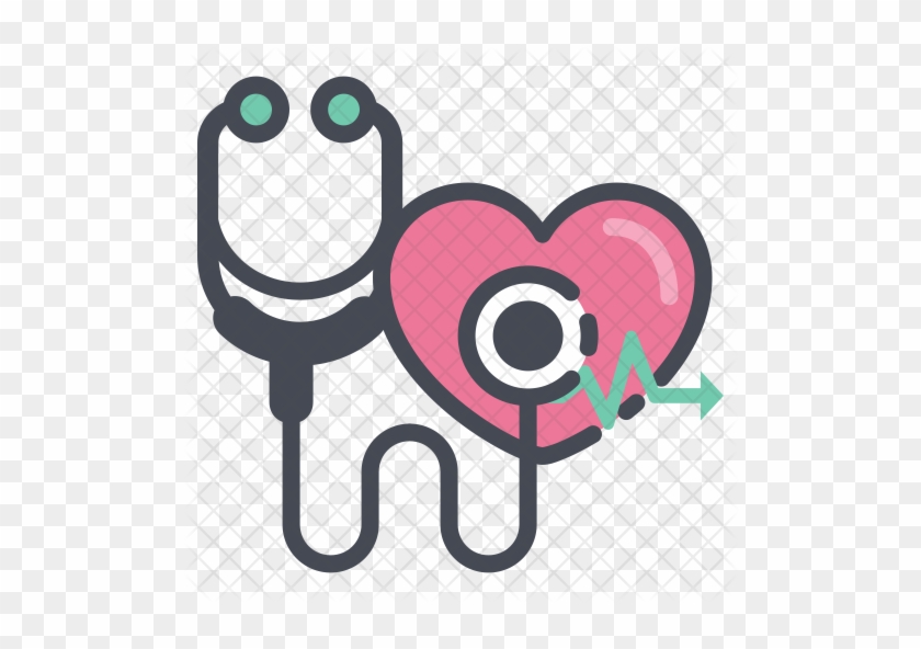 Beautiful Stethoscope Icon With Pink Stethoscope Png - Medicine #896246