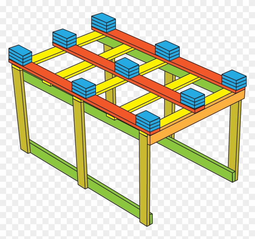 05 Build Trade Show Crates Add Pallet Blocks Clear - Pallet #896259