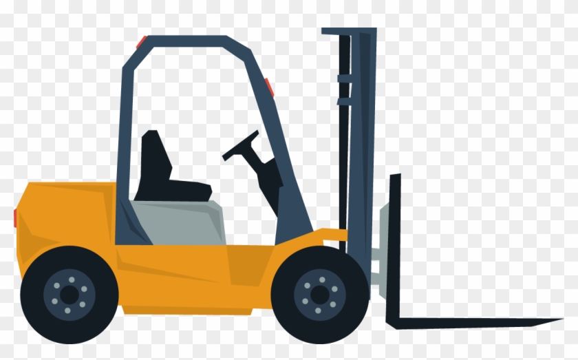 Car Wheel Forklift Automotive Design Vector Creative - Mechanics #896262