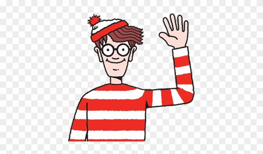 Wally Waving Goodbye Png - Where's Wally #896281