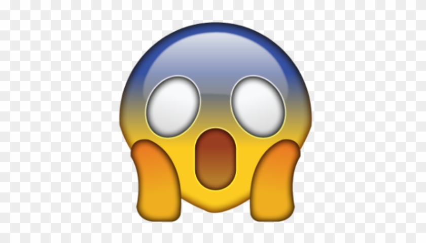 The Omg Emoji, But I Think We Can All Agree It's Screaming - Omg Emoji #896282
