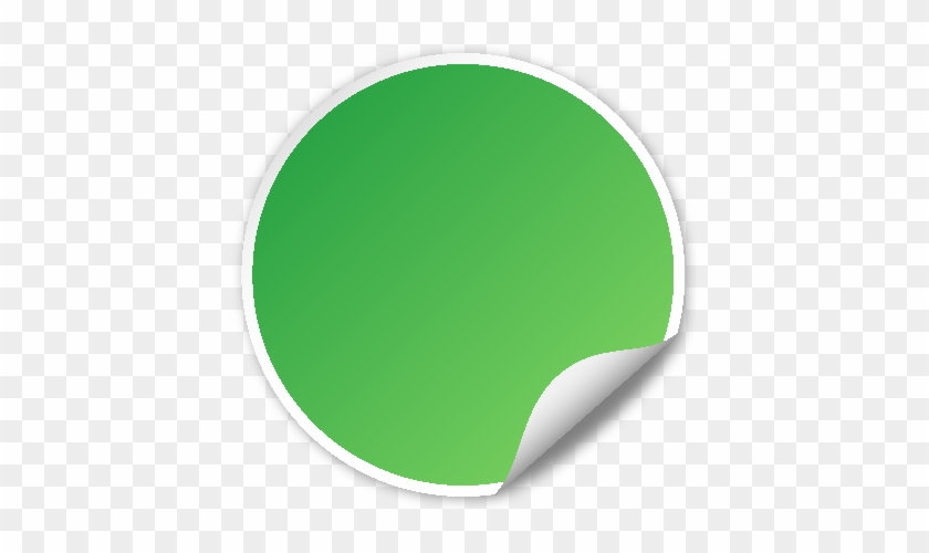 Seal Circle Light Green - Circle Green Vector Png #896365