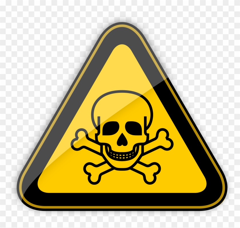 Toxic Warning Sign Png Clipart - Toxicology Poison #896439