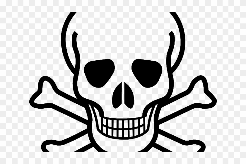 Toxic Clipart Logo - Simple Tattoo Designs Skull #896447