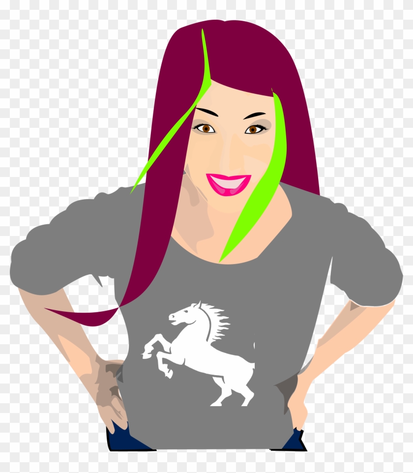Girl 3 - Clip Art #896458